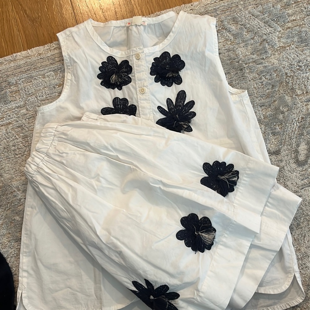 J crew girls matching set